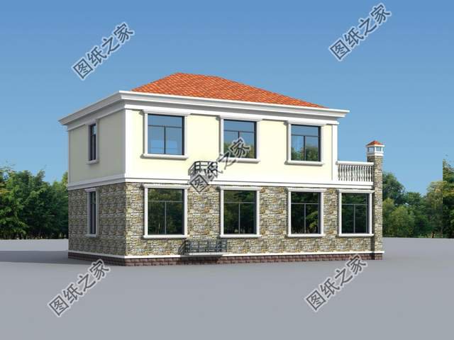 帶有煙囪的農(nóng)村別墅設(shè)計(jì)，香噴噴的米飯中帶有濃郁的柴火香