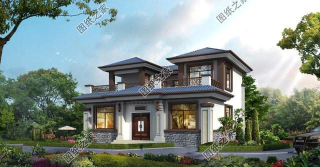 中國(guó)式庭院別墅設(shè)計(jì)，刻在骨子里的中式浪漫，適合農(nóng)村建房