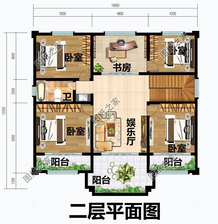 返鄉(xiāng)建棟別墅占地方正實用，生活舒適度直接拉滿惹人羨慕