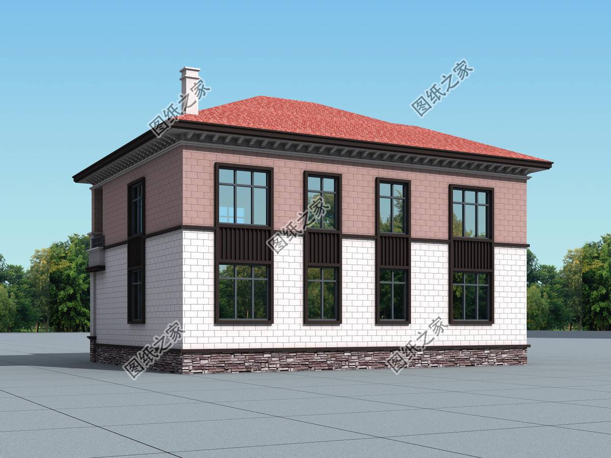 返鄉(xiāng)建棟別墅占地方正實用，生活舒適度直接拉滿惹人羨慕