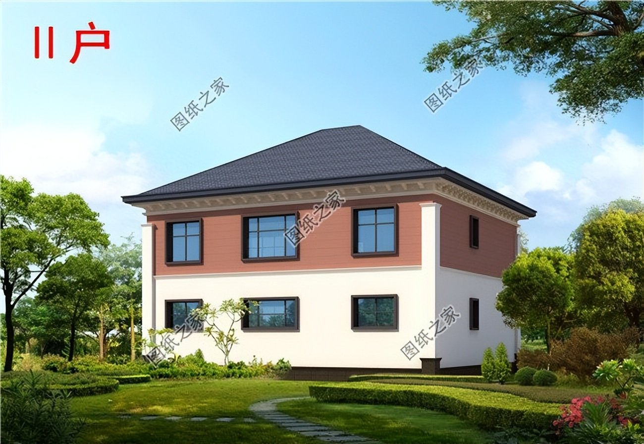 返鄉(xiāng)建棟別墅占地方正實用，生活舒適度直接拉滿惹人羨慕