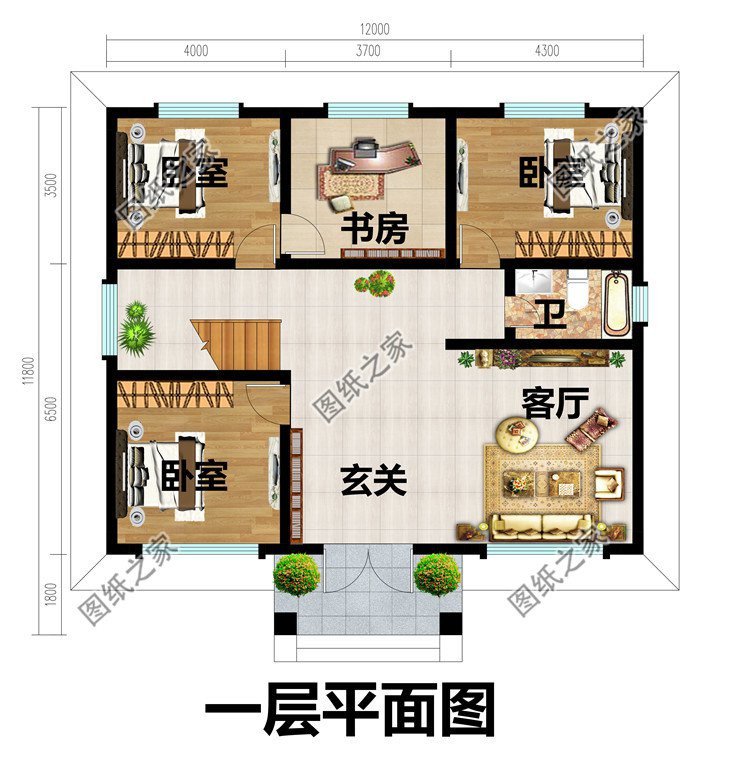 返鄉(xiāng)建棟別墅占地方正實用，生活舒適度直接拉滿惹人羨慕