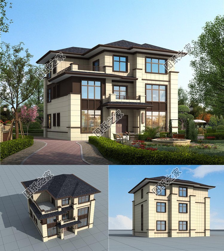 新中式農(nóng)村自建房設(shè)計(jì)圖，經(jīng)濟(jì)適用又時(shí)尚，爸媽都說(shuō)好