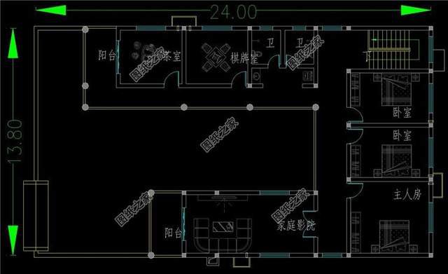 新中式合院自建別墅設(shè)計(jì)，有房有庭院，很有一番滋味