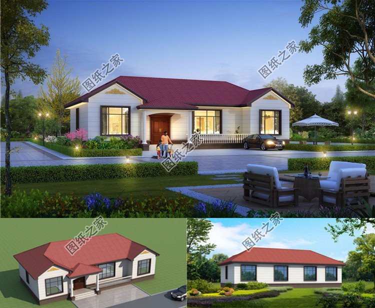 農(nóng)村一層自建別墅設(shè)計(jì)，預(yù)算不高設(shè)計(jì)接地氣，喜歡收藏就別錯(cuò)過