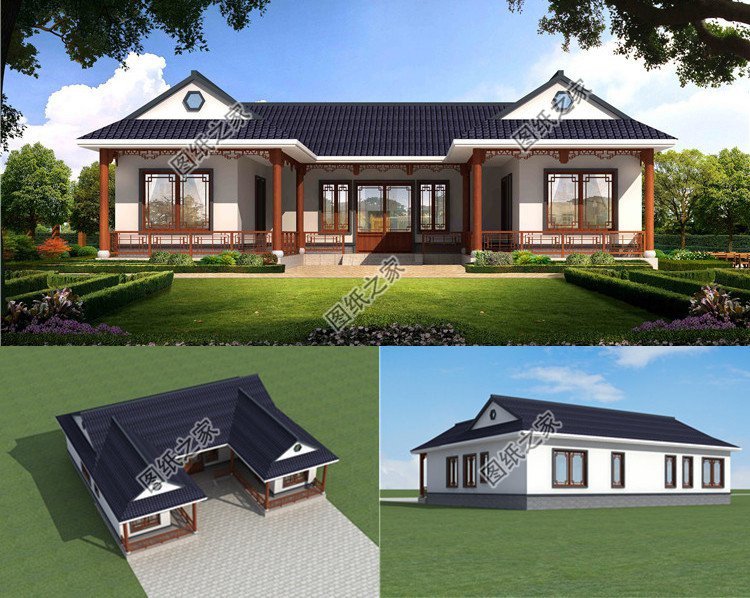 農(nóng)村一層自建別墅設(shè)計(jì)，預(yù)算不高設(shè)計(jì)接地氣，喜歡收藏就別錯(cuò)過