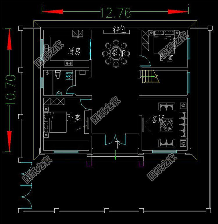 農(nóng)村自建房設計圖紙推薦，住進這樣的房子，滿滿的幸福感