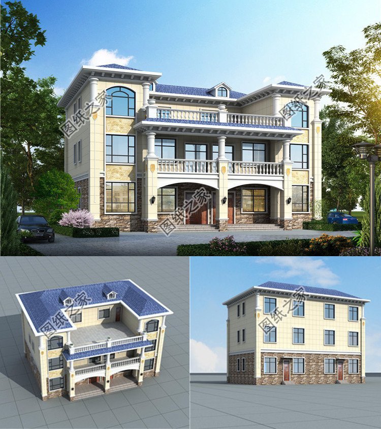 農(nóng)村家里兩兄弟如何建房，雙拼合建巨劃算，快來看一看