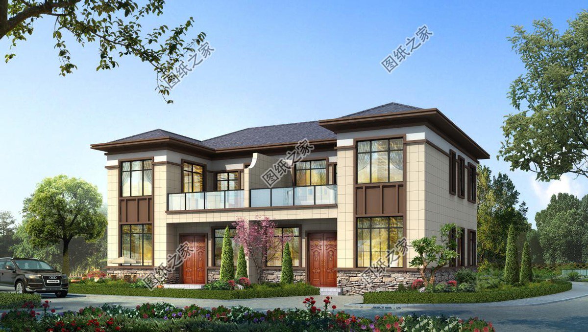 農(nóng)村家里兩兄弟如何建房，雙拼合建巨劃算，快來看一看