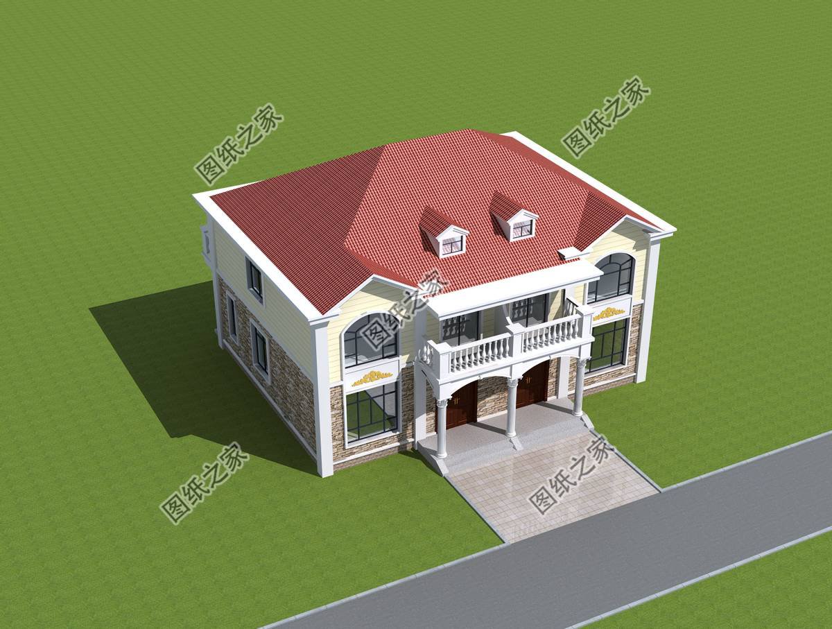 農(nóng)村家里兩兄弟如何建房，雙拼合建巨劃算，快來看一看