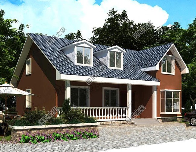 農(nóng)村一層半別墅設(shè)計(jì)，外觀低調(diào)不失檔次，內(nèi)部生活空間充足