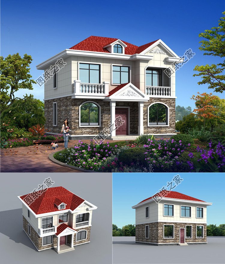 小戶型農(nóng)村自建房設(shè)計(jì)，完全可以滿足家人的居住需求