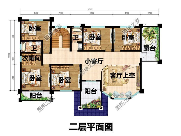 鄉(xiāng)村二層別墅設(shè)計(jì)，過(guò)上安心溫馨的晚年生活，享受天倫之樂(lè)