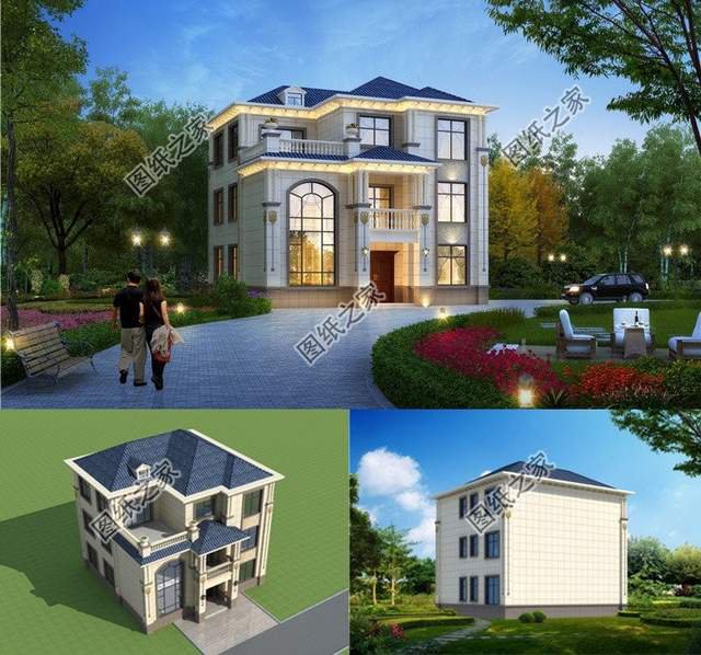 豪華歐式三層別墅合集，給予你更好，更高，更舒適的居住環(huán)境