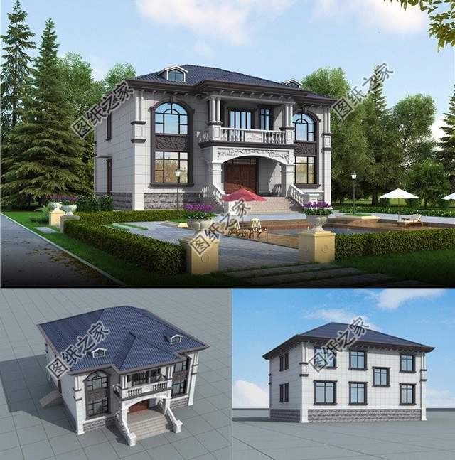 簡歐式農(nóng)村二層自建房，整體住宅低調(diào)溫馨，是值得建造的好房子