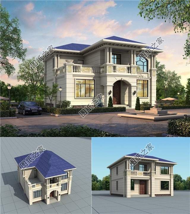 簡歐式農(nóng)村二層自建房，整體住宅低調(diào)溫馨，是值得建造的好房子