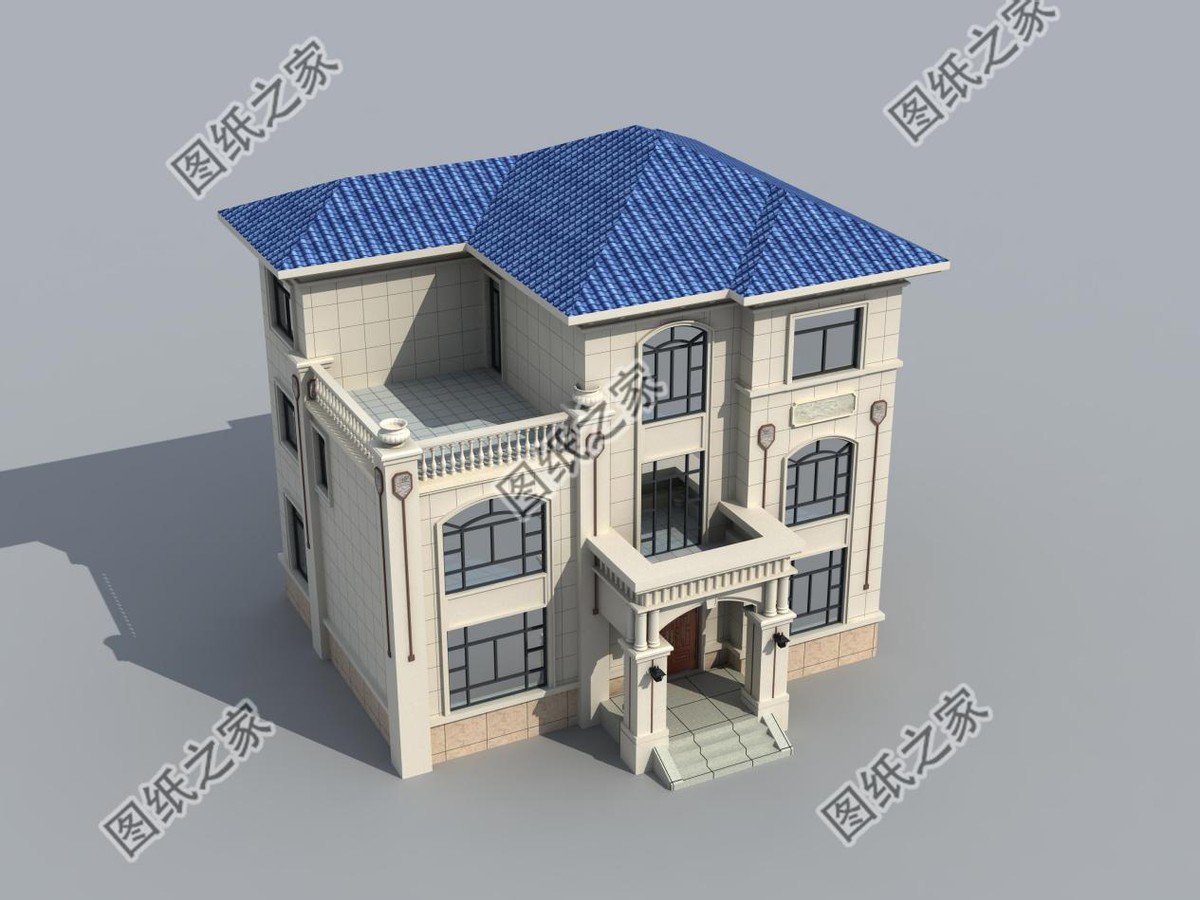 四套高端農(nóng)村別墅設(shè)計(jì)，超級(jí)高的性價(jià)比，品質(zhì)生活有聲有色