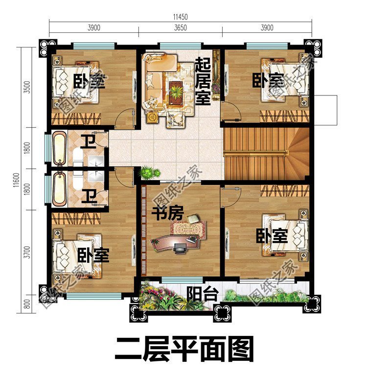 占地方正適用型農(nóng)村別墅，外觀氣派室內(nèi)格局實用，造價不高