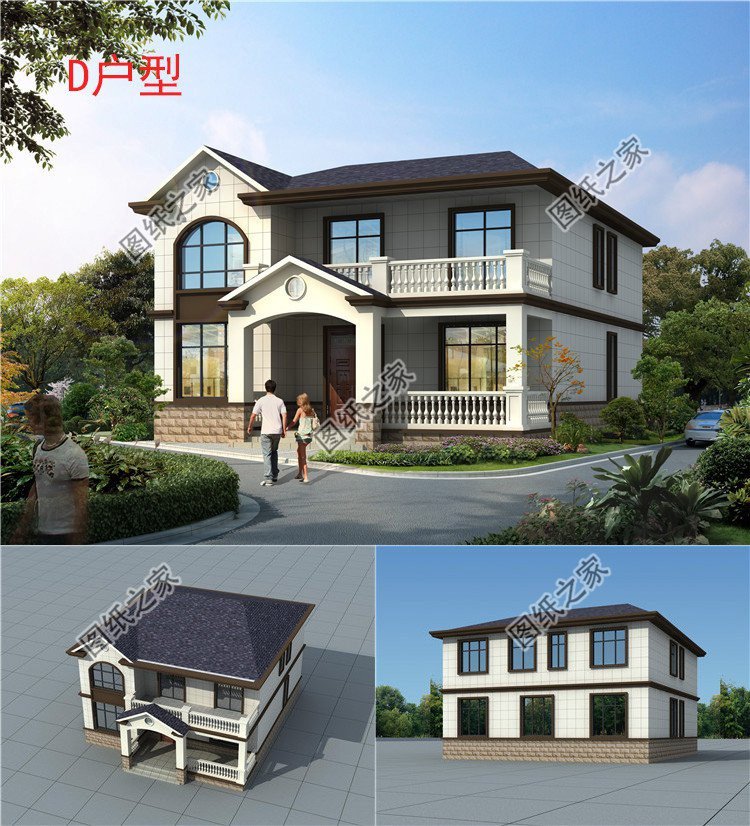 農(nóng)村自建養(yǎng)老房別墅設計，居住空間合理有序，晚年生活有條不紊