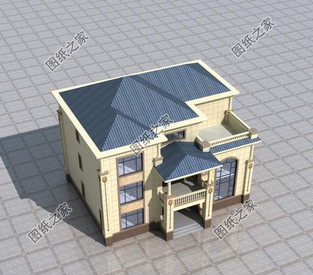 簡(jiǎn)歐三層別墅設(shè)計(jì)，時(shí)尚雅致，簡(jiǎn)約又不失別致感