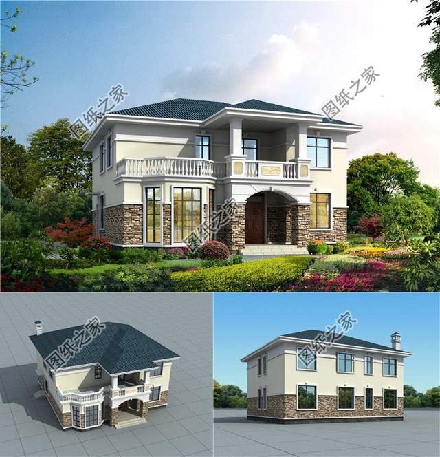 農(nóng)村自建房設(shè)計，好看又實(shí)用，村里人天天上你家里來串門