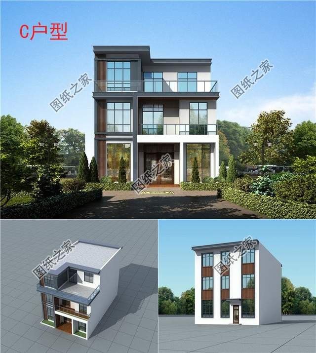 農(nóng)村三層別墅設(shè)計(jì)，平淡的鄉(xiāng)村生活，滿滿的都是幸福的滋味