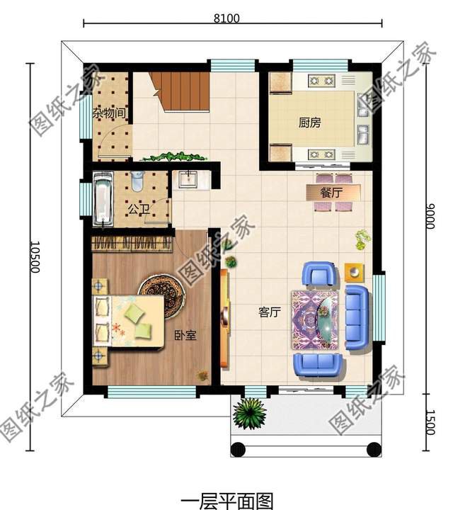 農(nóng)村三層別墅設(shè)計(jì)，平淡的鄉(xiāng)村生活，滿滿的都是幸福的滋味