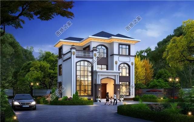 農(nóng)村三層別墅設(shè)計(jì)，平淡的鄉(xiāng)村生活，滿滿的都是幸福的滋味