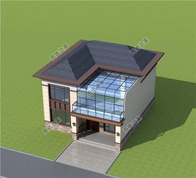 鄉(xiāng)村帶陽(yáng)光房自建別墅設(shè)計(jì)，在慢節(jié)奏的農(nóng)村里感受自然慢生活