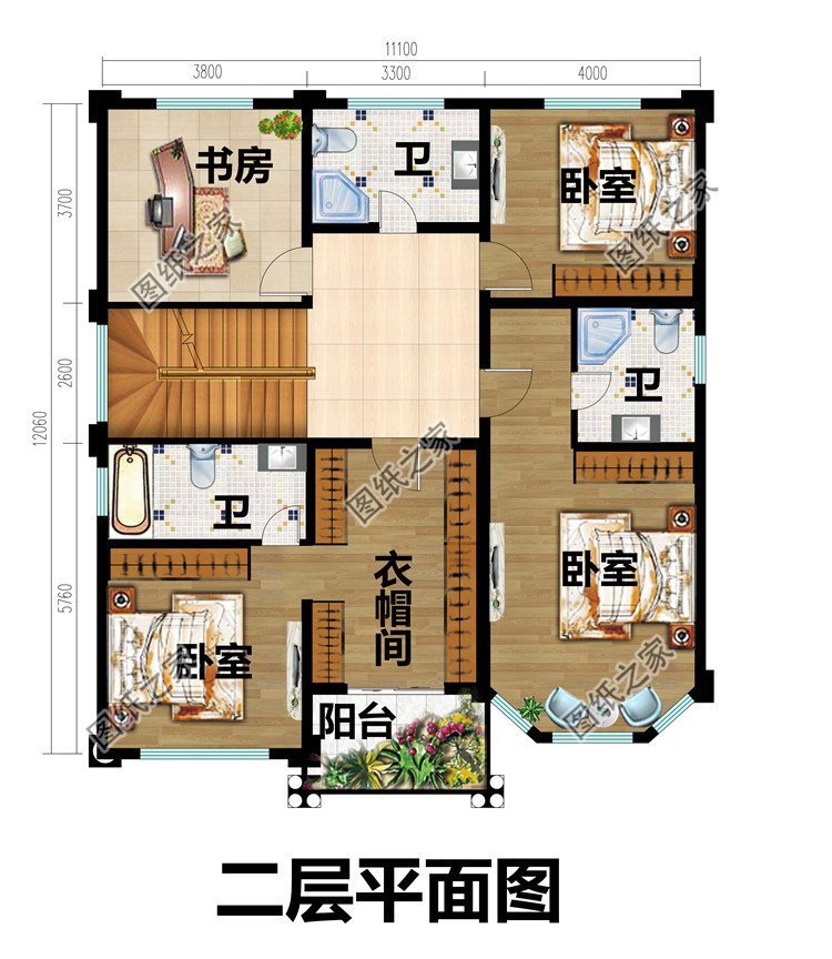 經(jīng)典歐式農(nóng)村別墅設計，簡潔大方，富麗堂皇