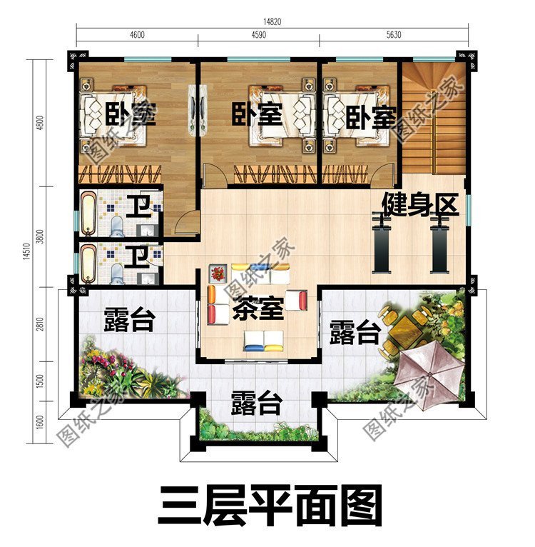 農村兩層半別墅推薦，實用型房屋設計，更適合農村建造