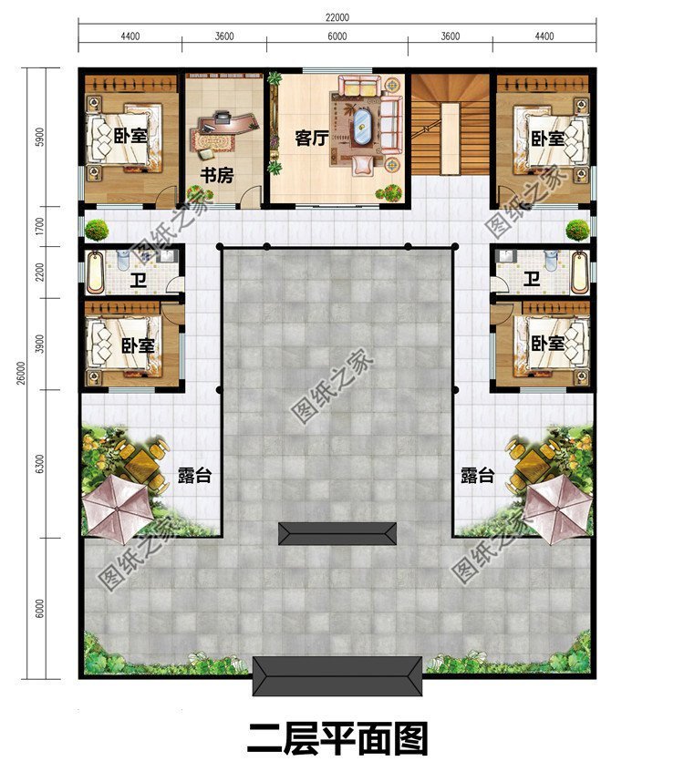 中式四合院別墅推薦，古典庭院設(shè)計(jì)重新譜寫農(nóng)村建房新篇章