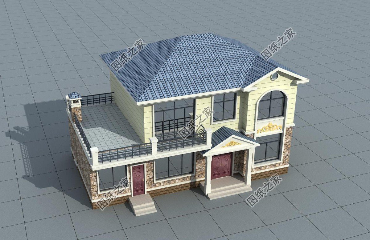 四套農(nóng)村二層別墅設(shè)計(jì)，第三款15萬起建，建在老家最合適不過了