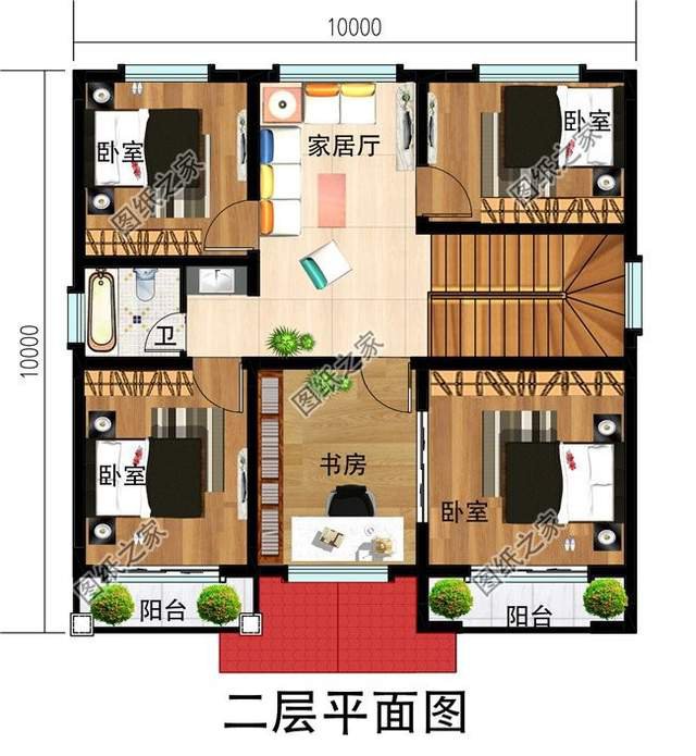 農村小面積別墅推薦，房屋不用太大，溫馨就足夠了