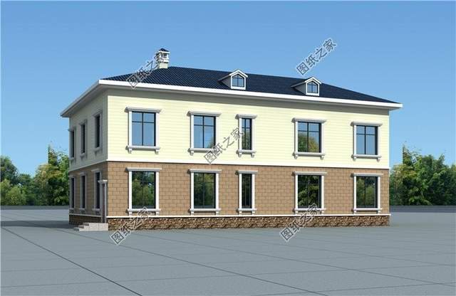 農(nóng)村二層小別墅推薦，都帶有車庫設(shè)計(jì)，方便戶主出行