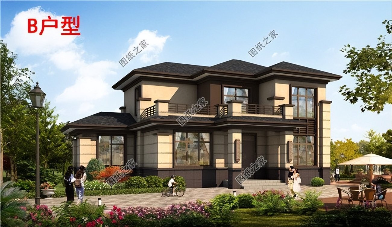 農(nóng)村帶獨(dú)立廚房別墅設(shè)計(jì)，布局合理實(shí)用提升不少居住幸福感