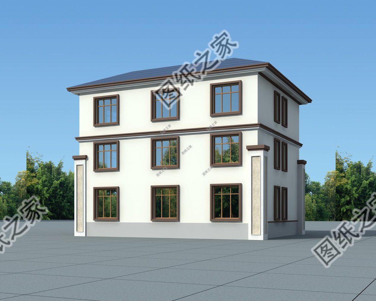 新中式三層別墅設(shè)計(jì)，傳統(tǒng)中帶有時(shí)代感，你們心動(dòng)了沒？