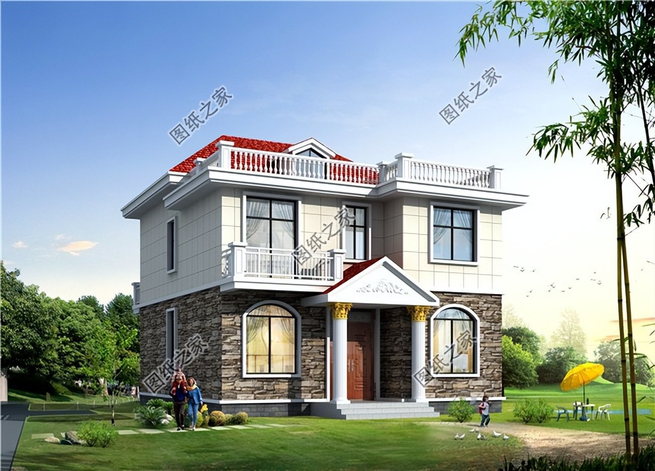 宅基地小怎么辦？四款小戶型別墅設(shè)計(jì)來(lái)幫你，設(shè)計(jì)合理不擁擠