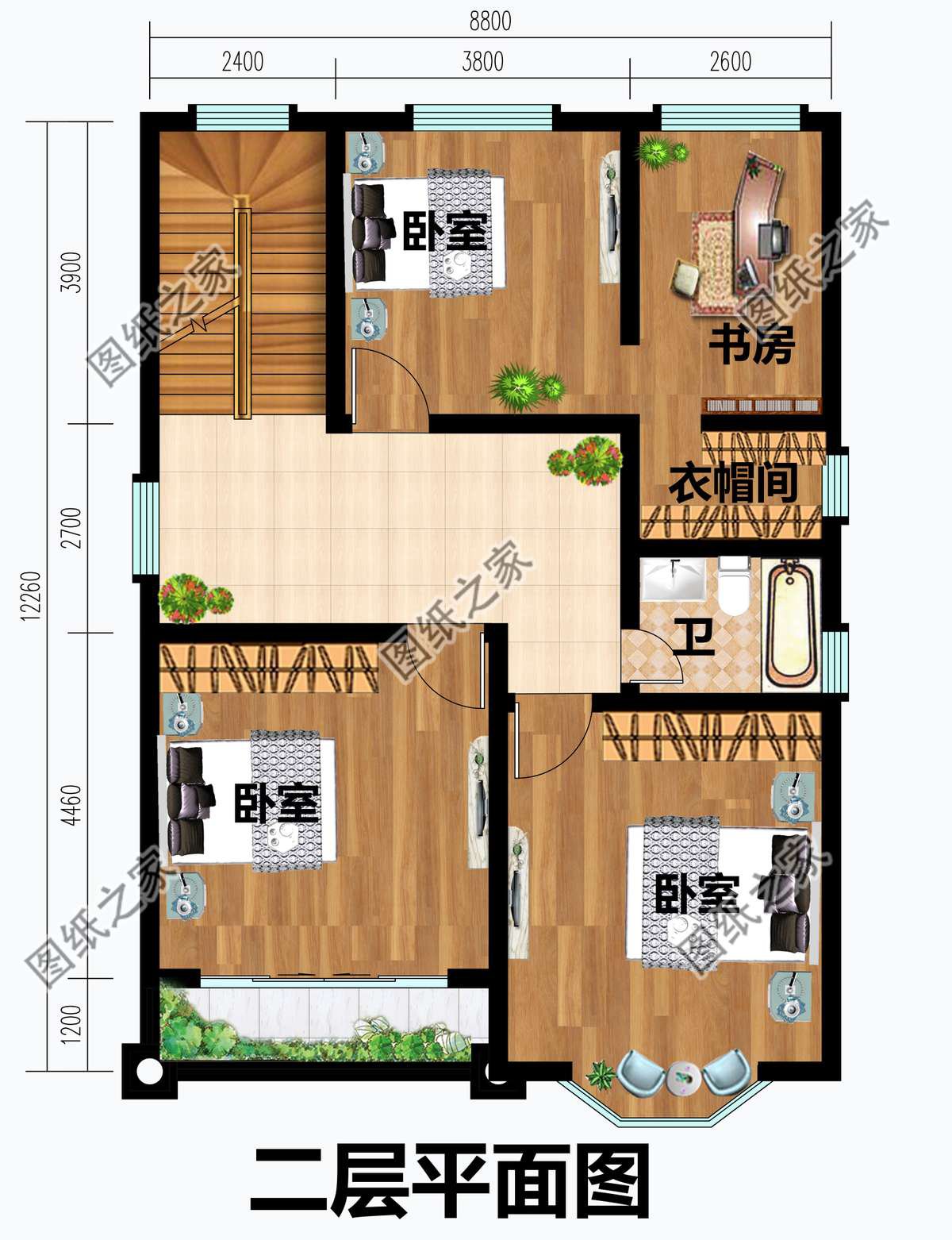 農(nóng)村帶陽光房別墅設(shè)計(jì)，外觀造型顏值在線，給人眼前一亮的感受