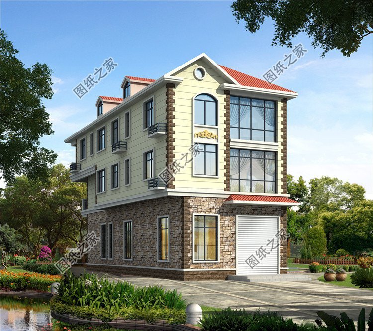 農(nóng)村帶商鋪?zhàn)越ǚ客扑]，一層為門臉二三層自住，掙錢生活兩不誤