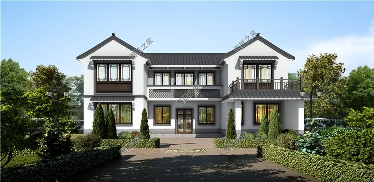 四款帶車庫(kù)的農(nóng)村別墅設(shè)計(jì)，農(nóng)村建房的標(biāo)配，外觀造型百看不厭