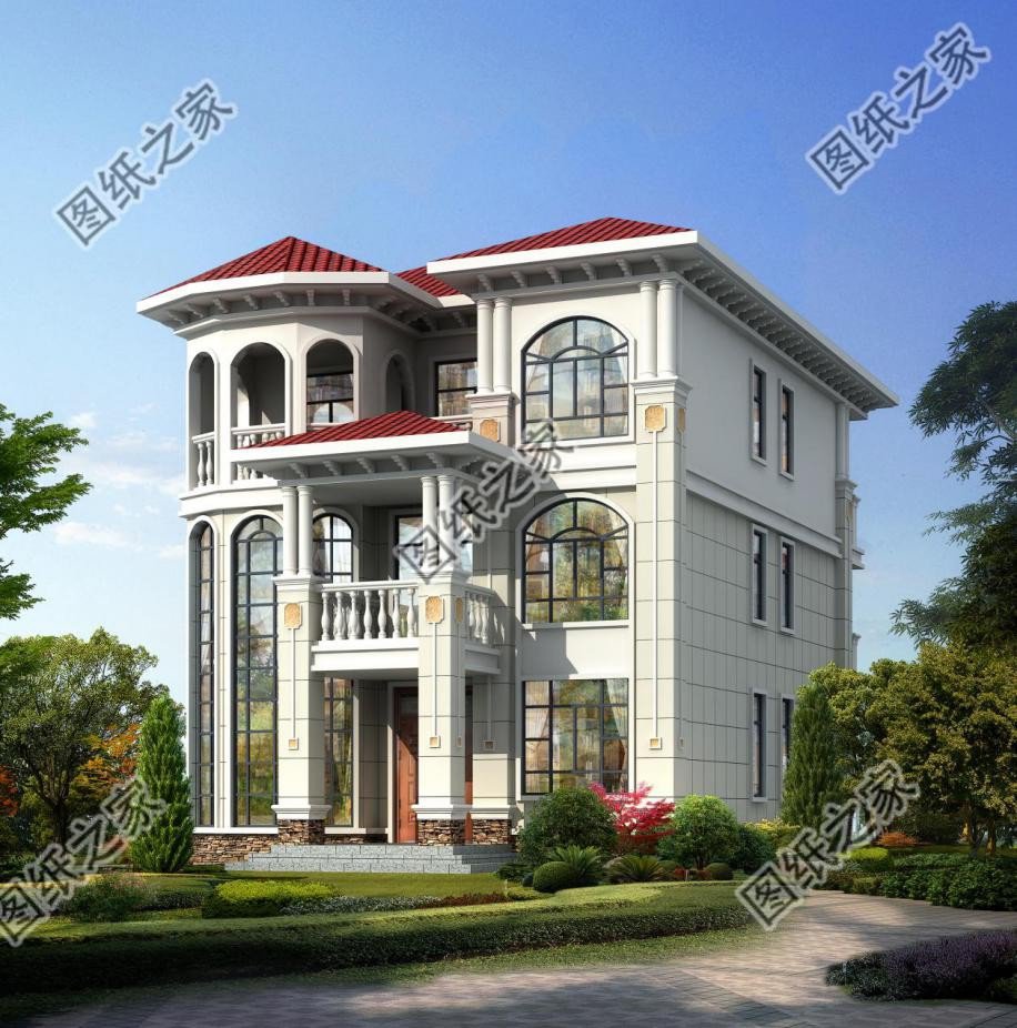 強(qiáng)大氣場(chǎng)的農(nóng)村自建房推薦，誰看了都喜歡，震撼人心