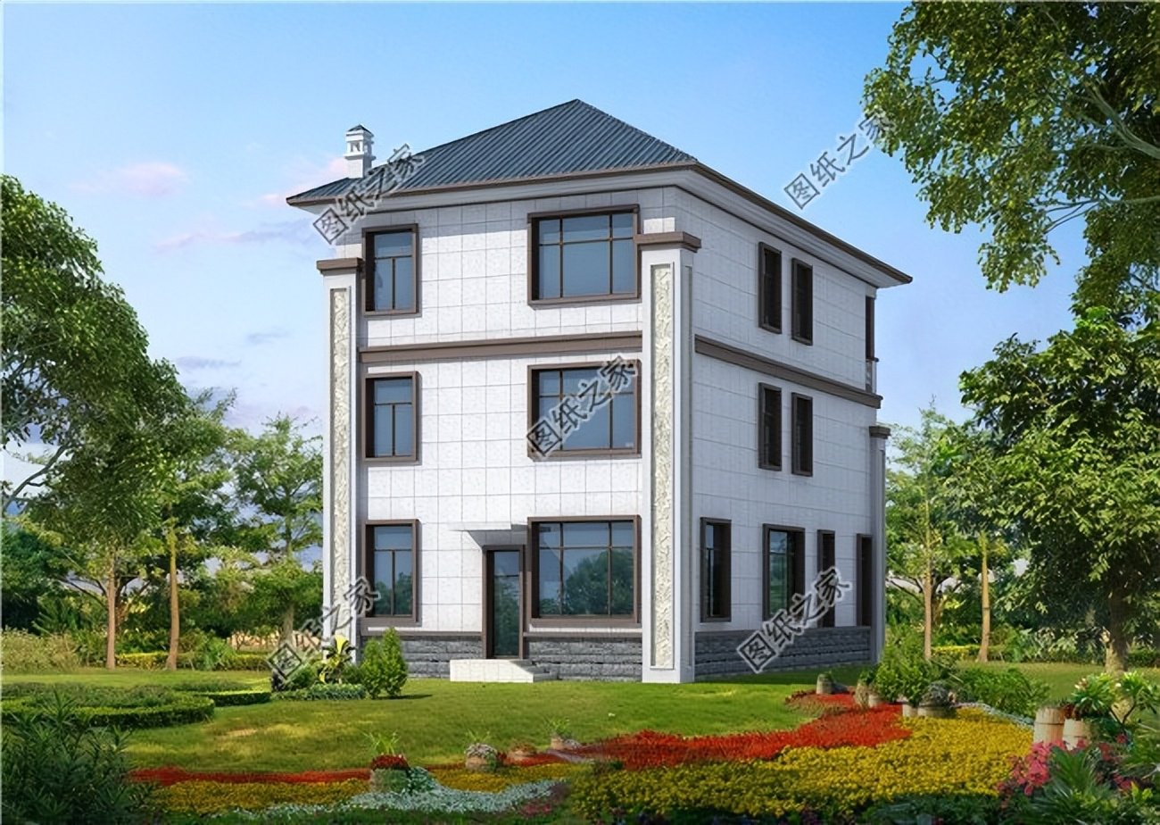 新中式建筑風(fēng)格自建別墅經(jīng)典之作，深受廣大建房者的喜愛(ài)