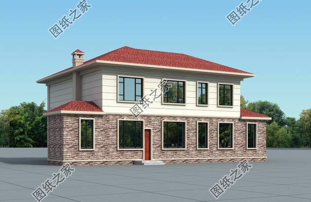 農(nóng)村自建別墅推薦，鄉(xiāng)村建新房，家里樂(lè)旺旺