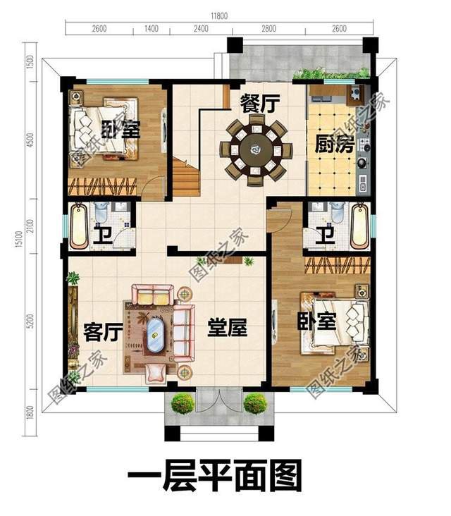 農(nóng)村自建別墅推薦，鄉(xiāng)村建新房，家里樂(lè)旺旺