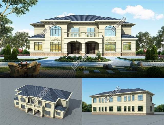 回家建棟雙拼別墅，一家人就要整整齊齊的，家和萬事興