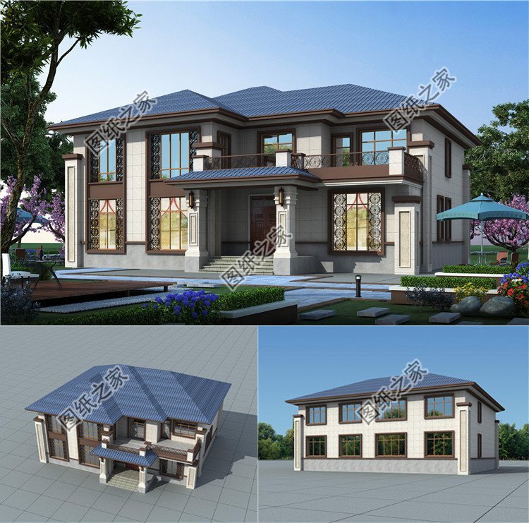 農(nóng)村新中式別墅設(shè)計(jì)，保留傳統(tǒng)中式設(shè)計(jì)加入流行語言，百年不過時(shí)