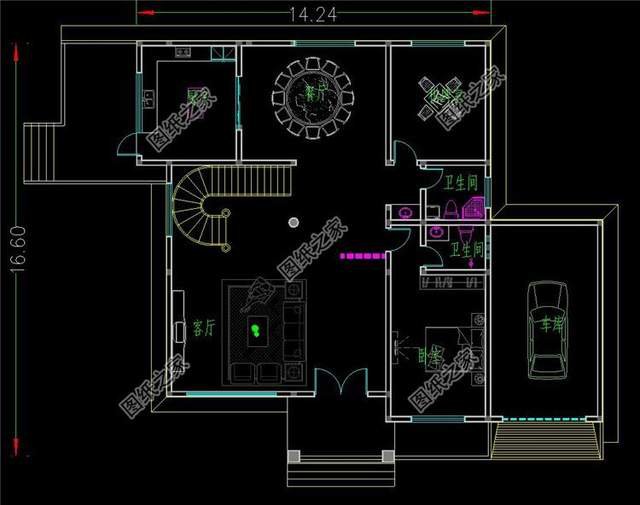 帶車庫(kù)的農(nóng)村別墅推薦，簡(jiǎn)單實(shí)用造價(jià)不高，人見(jiàn)人愛(ài)