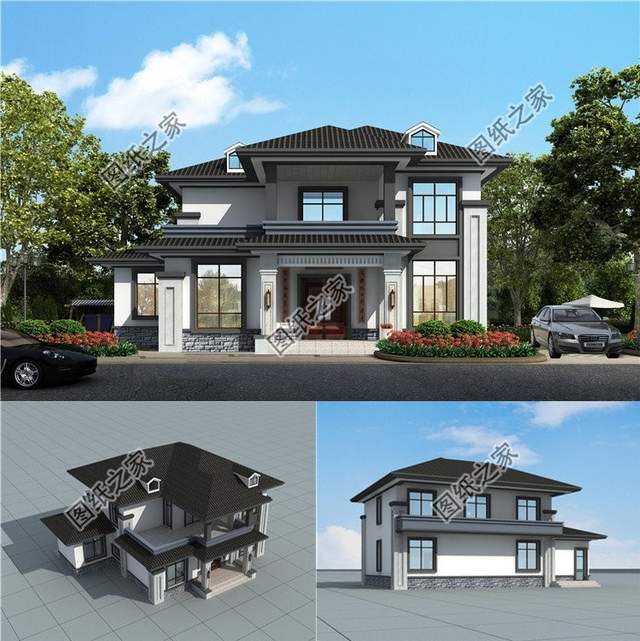 最實用的農村自建房設計，滿足大多數家庭的需求，走過路過別錯過