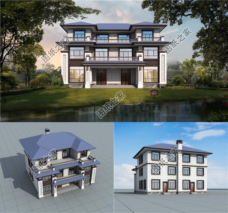 回老家建造一棟雙拼，能夠更好地維護(hù)好親情舒適又暖心